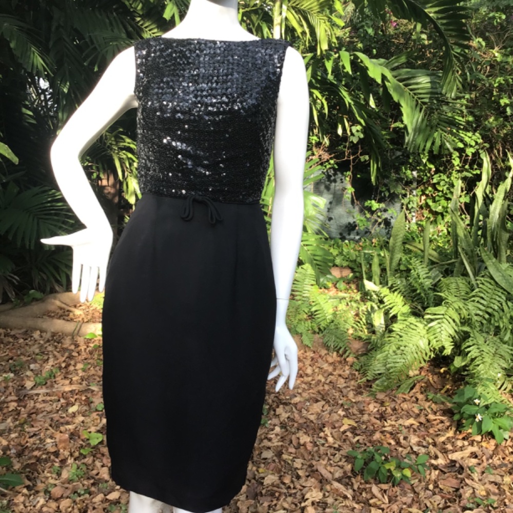 Vintage 1950s cocktail Dress - Picture 12 of 13